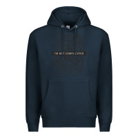 Navy ı'm not complicated Premium Hoodie - artisFamous
