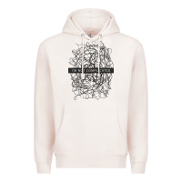 Pale Pink ı'm not complicated Premium Hoodie - artisFamous