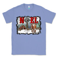 Colony Blue noel with windmill and farm Classic Tee - RanaPortraitStore