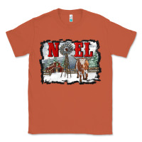 Copper noel with windmill and farm Classic Tee - RanaPortraitStore