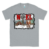 Heather Grey noel with windmill and farm Classic Tee - RanaPortraitStore