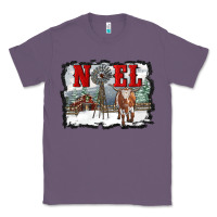 Lavender noel with windmill and farm Classic Tee - RanaPortraitStore
