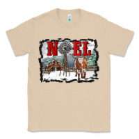 Mushroom noel with windmill and farm Classic Tee - RanaPortraitStore