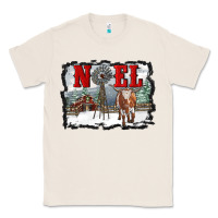 Natural noel with windmill and farm Classic Tee - RanaPortraitStore