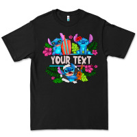 Black Your Text Stich Premium Tee - CowhideDigitalArt