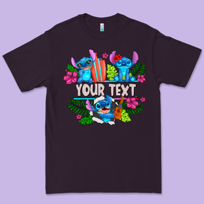 Your Text Stich Premium Tee Designed By Cowhidedigitalart