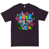 Plum Your Text Stich Premium Tee - CowhideDigitalArt
