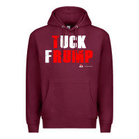 Burgundy tuck frump Premium Hoodie - DesigneFamous