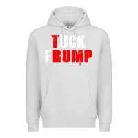 Dove Grey tuck frump Premium Hoodie - DesigneFamous