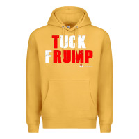 Mustard tuck frump Premium Hoodie - DesigneFamous