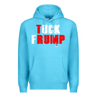 Ocean Blue tuck frump Premium Hoodie - DesigneFamous
