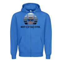 True Royal Best Cat Dad Ever Zipper Hoodie - Bettercallsaul