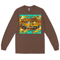Chestnut western bee gnomes truck honeycomb  leopard turquoise wooden serape Long Sleeve Tee - Artiststas