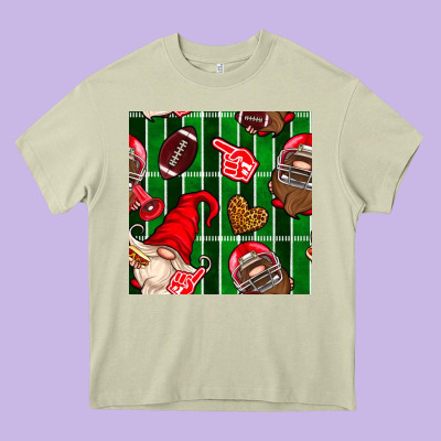 American Football Gnomes Heavy Core Tee Designed By Bundleandbundleshop