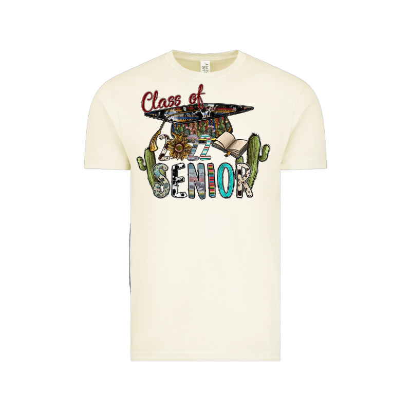 Class Of 2022 Senior Vintage Tee by SublimationCraftShop | Teevron