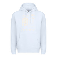 White just a girl who loves anime Premium Hoodie - DesigneFamous
