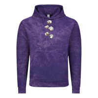 Cloud Purple cotton Vintage Hoodie - BarkalooDesign