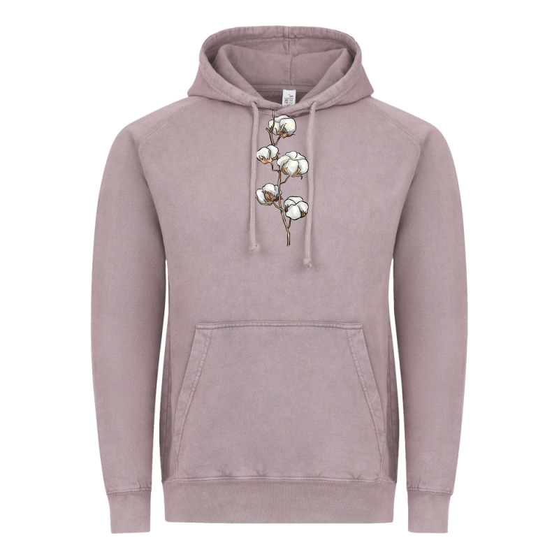 Cotton Vintage Hoodie by BarkalooDesign | Teevron