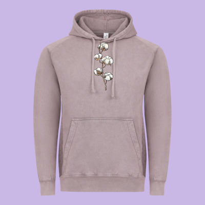 Cotton Vintage Hoodie Designed By Barkaloodesign