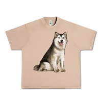 Burro Alaskan Malamute Dog Urban Heavy Tee - LillyAllenDesigns
