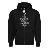 Black The Moira's Rose's Garden Zipper Hoodie - Bettercallsaul