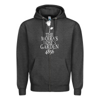 The Moira's Rose's Garden Zipper Hoodie | Teevron