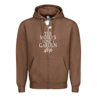 Chestnut The Moira's Rose's Garden Zipper Hoodie - Bettercallsaul