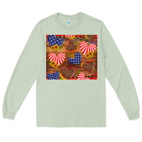 Matcha america heart Long Sleeve Tee - Artiststas