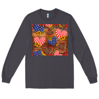 Smoke america heart Long Sleeve Tee - Artiststas