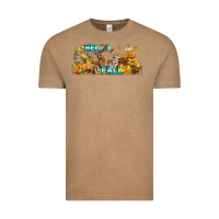Vintage Coffee Hello Fall Rabbit Vintage Tee - LillyAllenDesigns