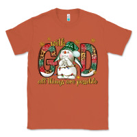Copper with god all things are possible with snowman bbs Classic Tee - BundleAndBundleShop