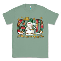 Sage with god all things are possible with snowman bbs Classic Tee - BundleAndBundleShop
