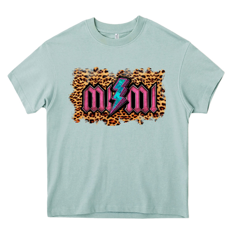 Leopard Mimi Lightning Heavy Core Tee by RanaPortraitStore | Teevron