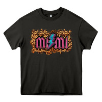 Asphalt Leopard Mimi Lightning Heavy Core Tee - RanaPortraitStore