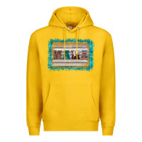 Lemon western turquoise's mama background Premium Hoodie - BarkalooDesign