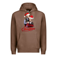 Chestnut Step Brothers - merry christmas - happy xmas Premium Hoodie - DesigneFamous