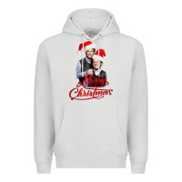 Dove Grey Step Brothers - merry christmas - happy xmas Premium Hoodie - DesigneFamous