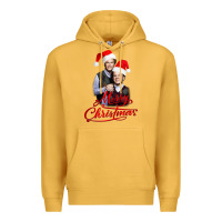Mustard Step Brothers - merry christmas - happy xmas Premium Hoodie - DesigneFamous