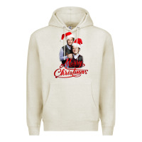 Oatmeal Heather Step Brothers - merry christmas - happy xmas Premium Hoodie - DesigneFamous
