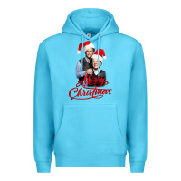Ocean Blue Step Brothers - merry christmas - happy xmas Premium Hoodie - DesigneFamous