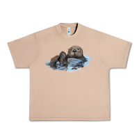 Burro california sea otter Urban Heavy Tee - LillyAllenDesigns