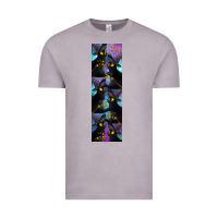 Vintage Zinc Black Cat Halloween Vintage Tee - LillyAllenDesigns