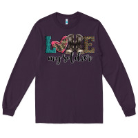 Plum armed forces day love my soldier Long Sleeve Tee - Artiststas