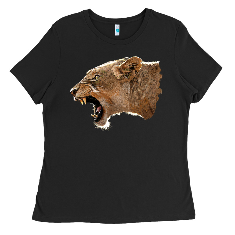 Puma Head Ladies Tee by LillyAllenDesigns | Teevron