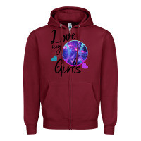 Burgundy I Love My Softball Girl Zipper Hoodie - Bettercallsaul