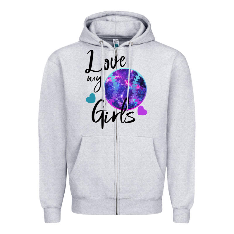 I Love My Softball Girl Zipper Hoodie by Bettercallsaul | Teevron