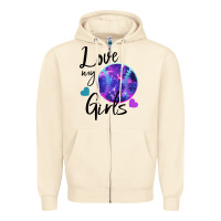 Sandshell I Love My Softball Girl Zipper Hoodie - Bettercallsaul