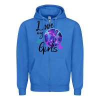 True Royal I Love My Softball Girl Zipper Hoodie - Bettercallsaul