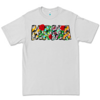 Dove Grey floral animal print mama Premium Tee - CowhideDigitalArt