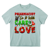 Arona pharmacist do it with care and love christmas Heavy Core Tee - FaDigitalArtStudio